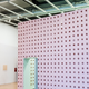 Installation view of Pope.L, aka William Pope.L, Claim (Whitney Version), 2017. (Collection of the artist; courtesy of Mitchell-Innes & Nash, New York. Matthew Carasella/Whitney Museum of Art)